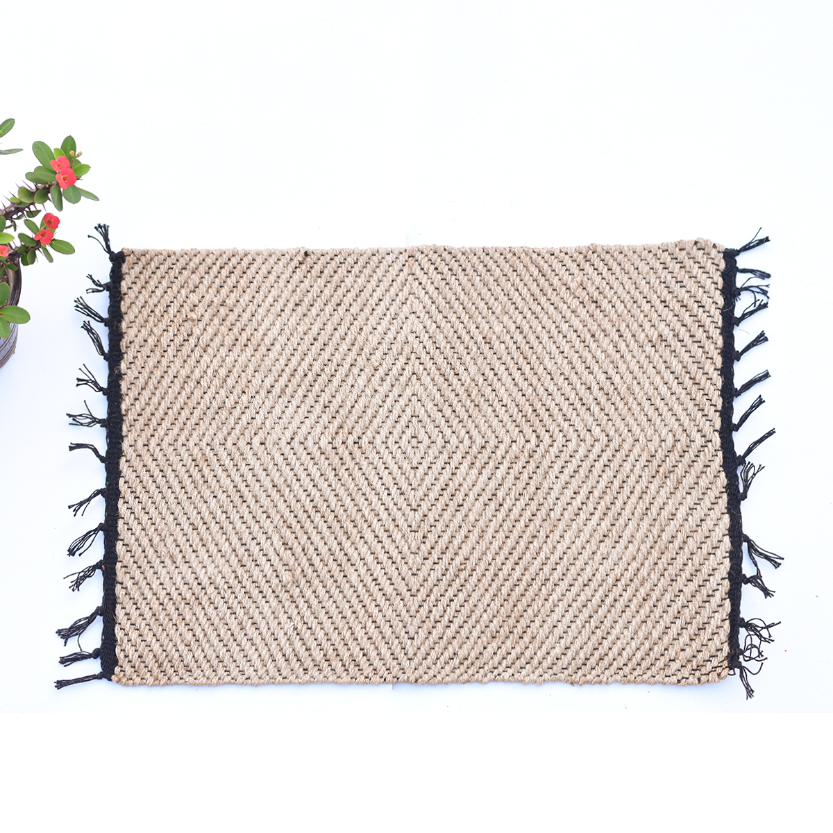 Natural Jute Placemat and Runner