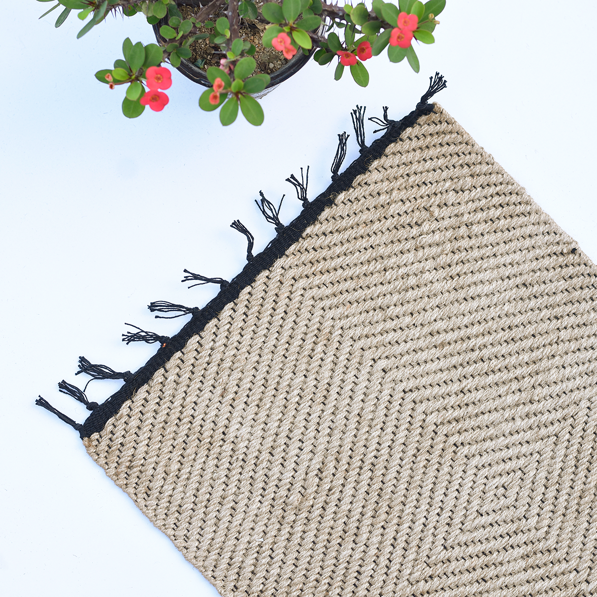 Natural Jute Placemat and Runner